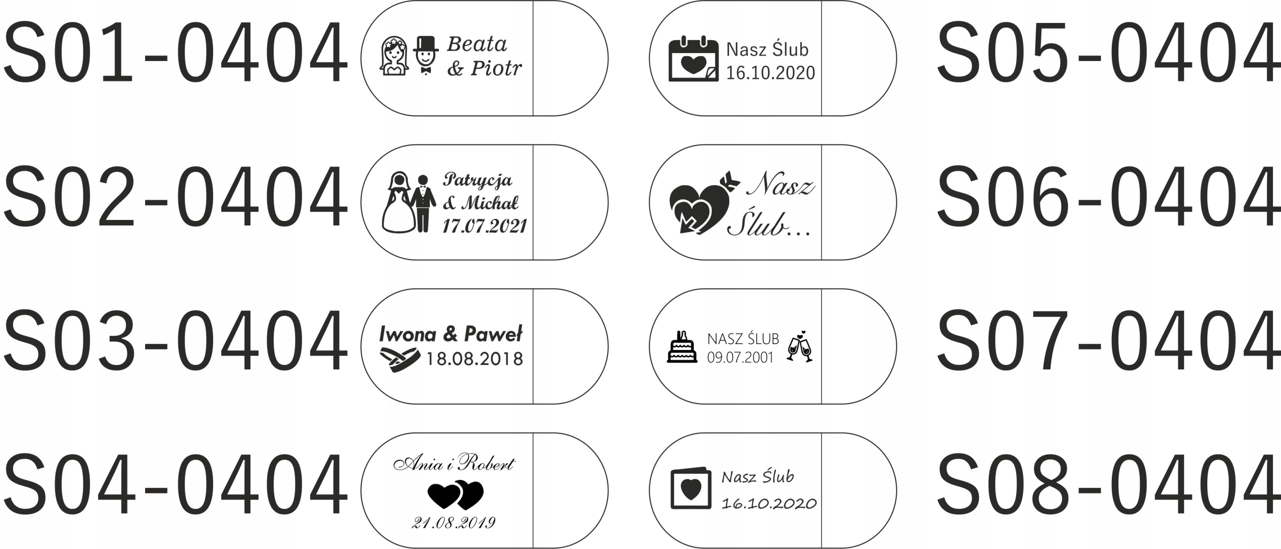 Pendrive Drewniany owalny Klon 32 GB USB 3.0 + Pudełko + Grawer na Ślub Marka MemoRabbit