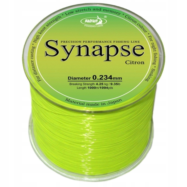 Katran żyłka karpiowa Synapse Citron 0,286mm 1000m