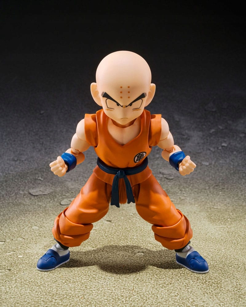 Krillin Starý přítel Son Goku Dragon Ball S.H.Figuarts Figurka 11 cm