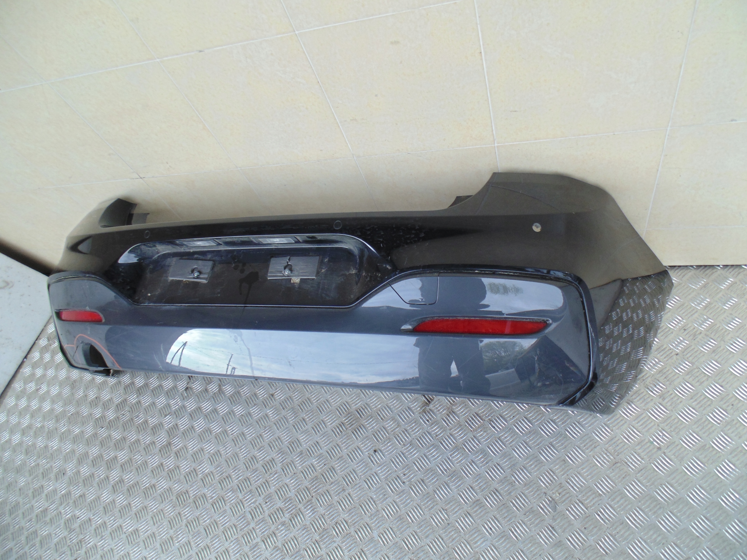 bumper rear complete BMW 1 F20 LIFT m-packet