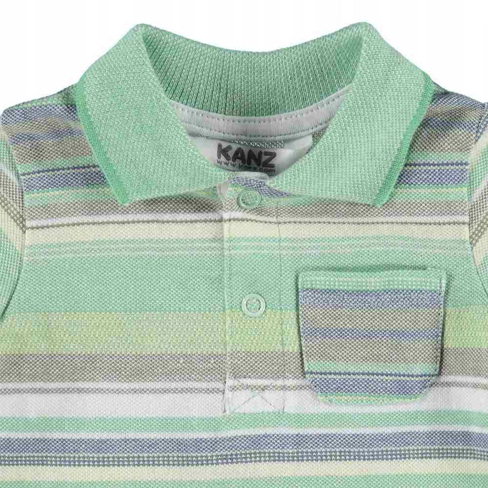 Chłopięca koszulka polo Kanz, r. 74 Rękaw krótki rękaw