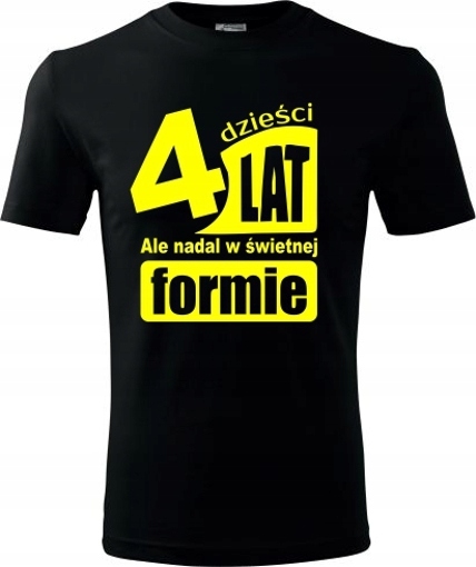

Koszulka Prezent Na 40 Urodziny T-shirt 24H (L)