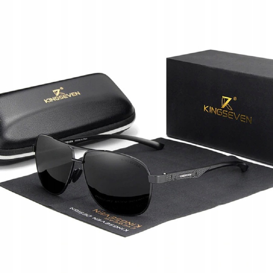 

Okulary przeciwsłoneczne Kingseven Aviator UV400