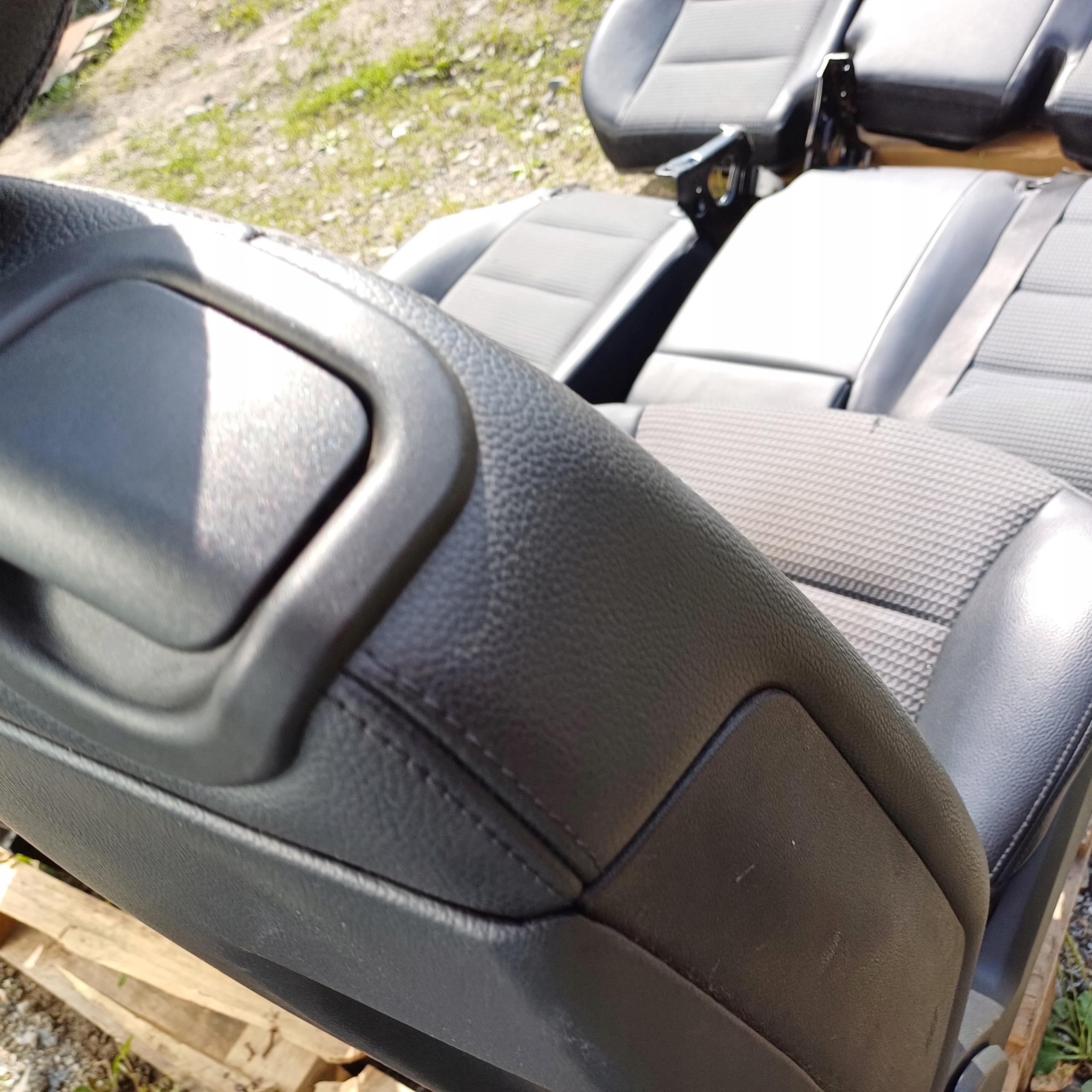 MERCEDES B KLASA W245 Sitze Halbleder KOMPLET