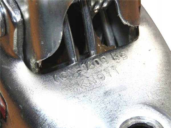 ZACZEP KULOWY 1400kg KNOTT 50mm HAK PRZYCZEPA Numer katalogowy części k98766