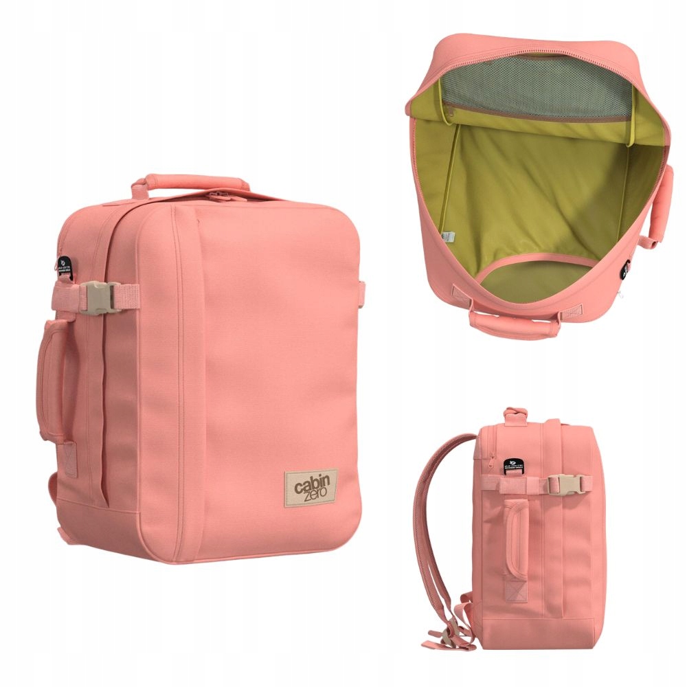 Batoh na notebook 2v1 CabinZero CZ33 Wizz Air 28 l Pink