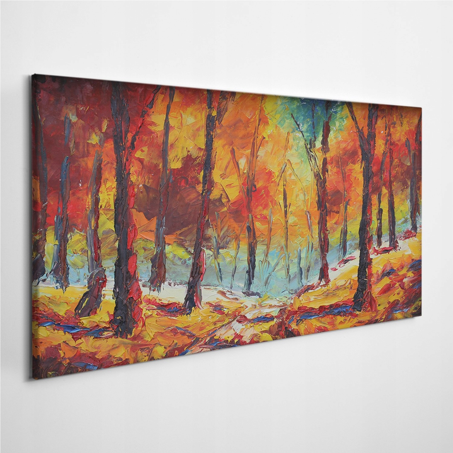 

Zdjęcie na foto-obrazie Las Liście Drzewa 120x60