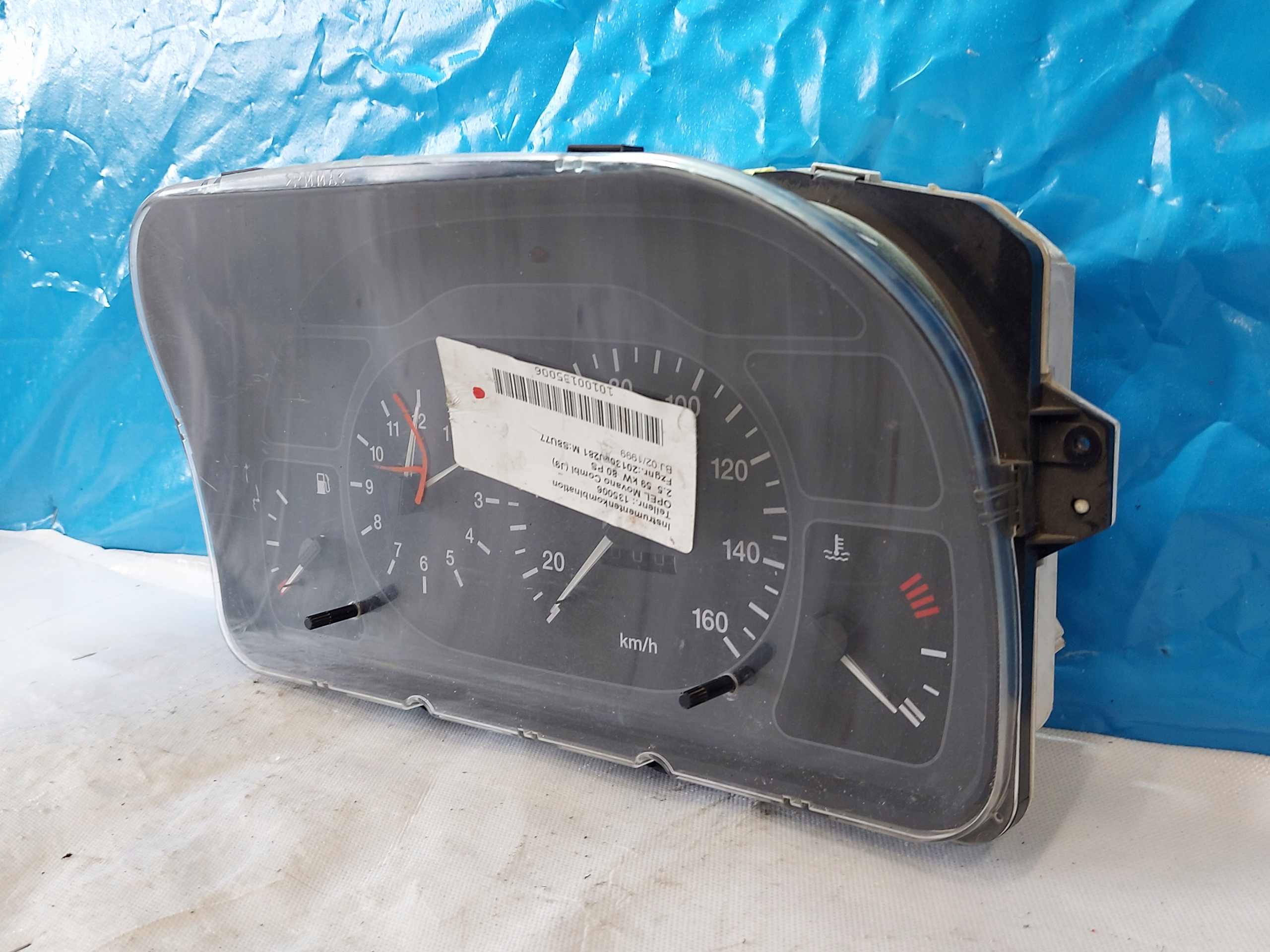 dials clock OPEL MOVANO 2.5 DCI 7700353972