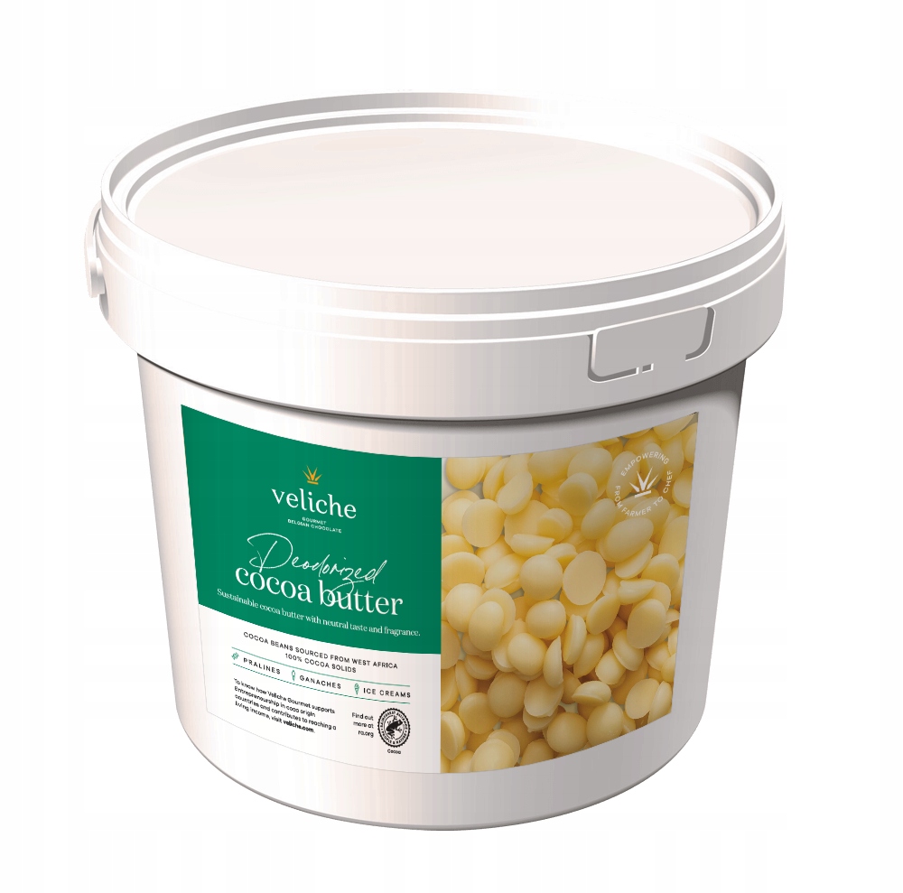 3kg Masło kakaowe w formie kaletek Veliche