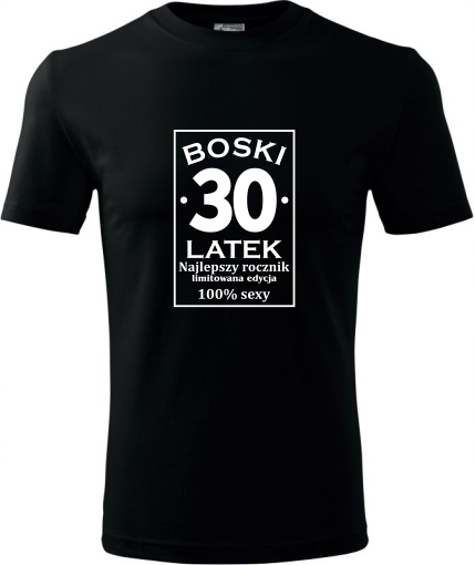 

Koszulka Na 30 Urodziny Super Prezent T-shirt