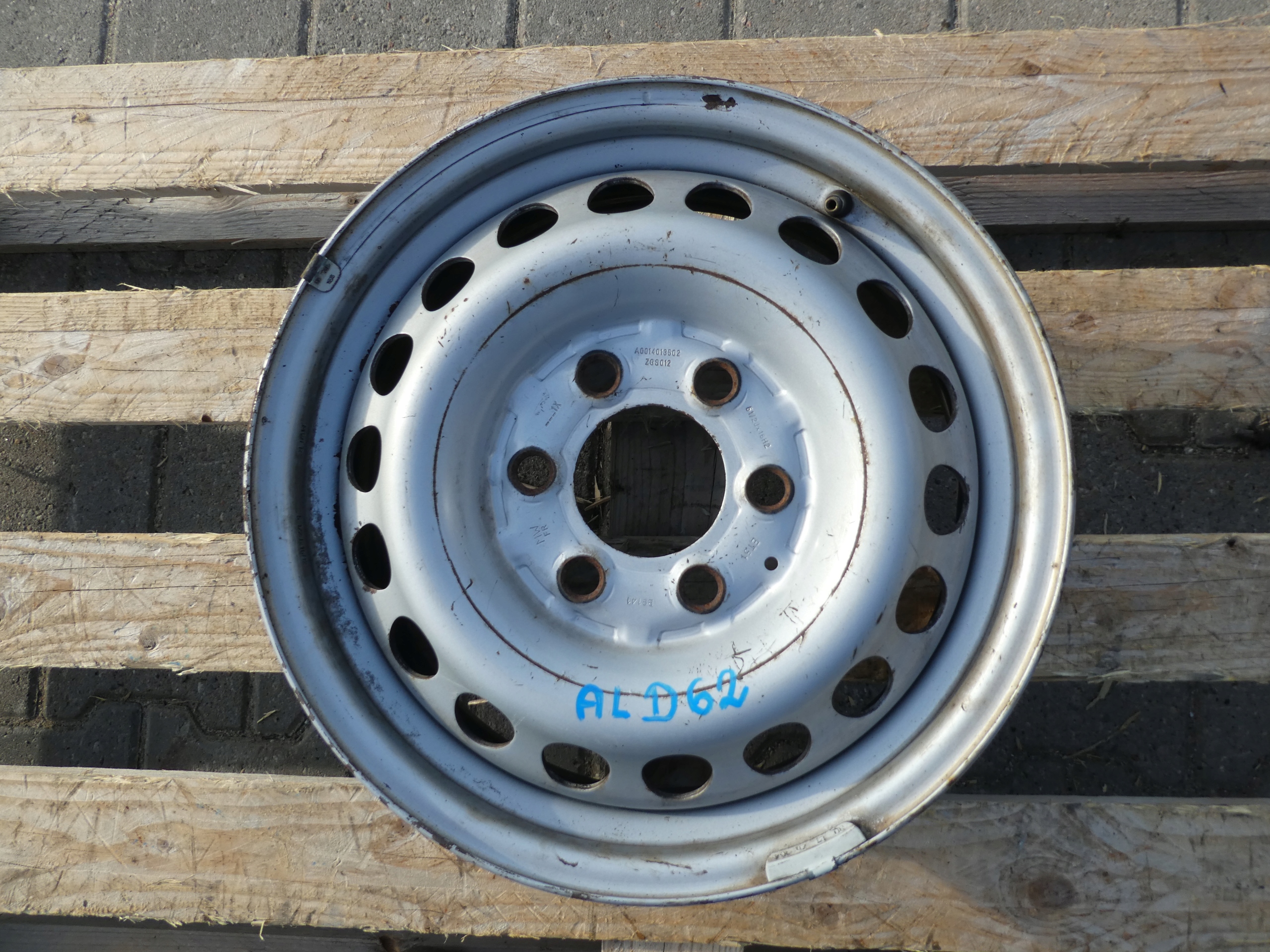 1X discs metal disc MERCEDES SPRINTER CRAFTER A0014013502