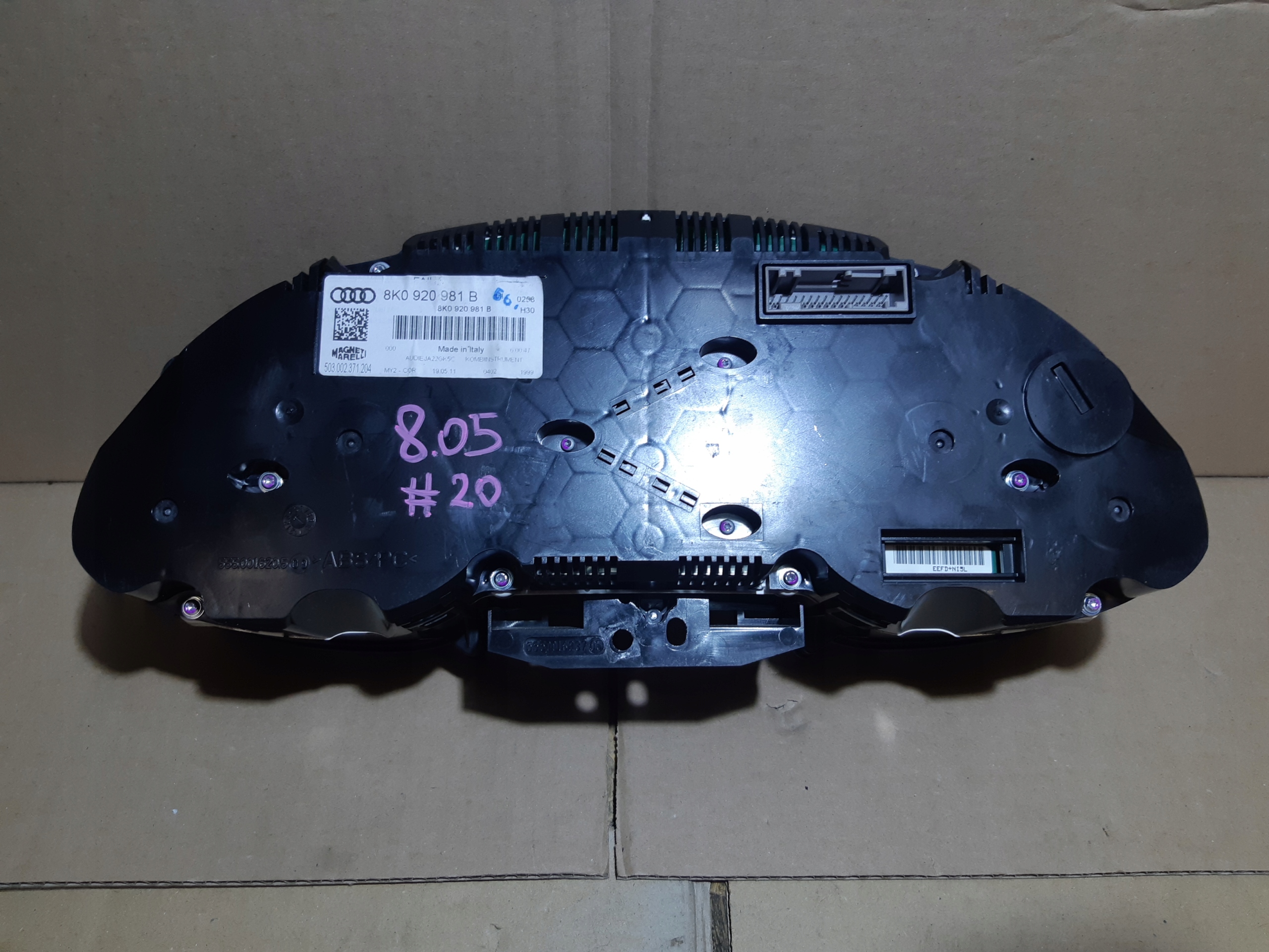 AUDI A4 B8 LIFT PB dials dials UK 8K0920981B