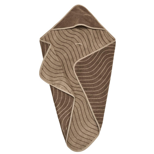 Leander Ręcznik z kapturem, Woodland Mocca