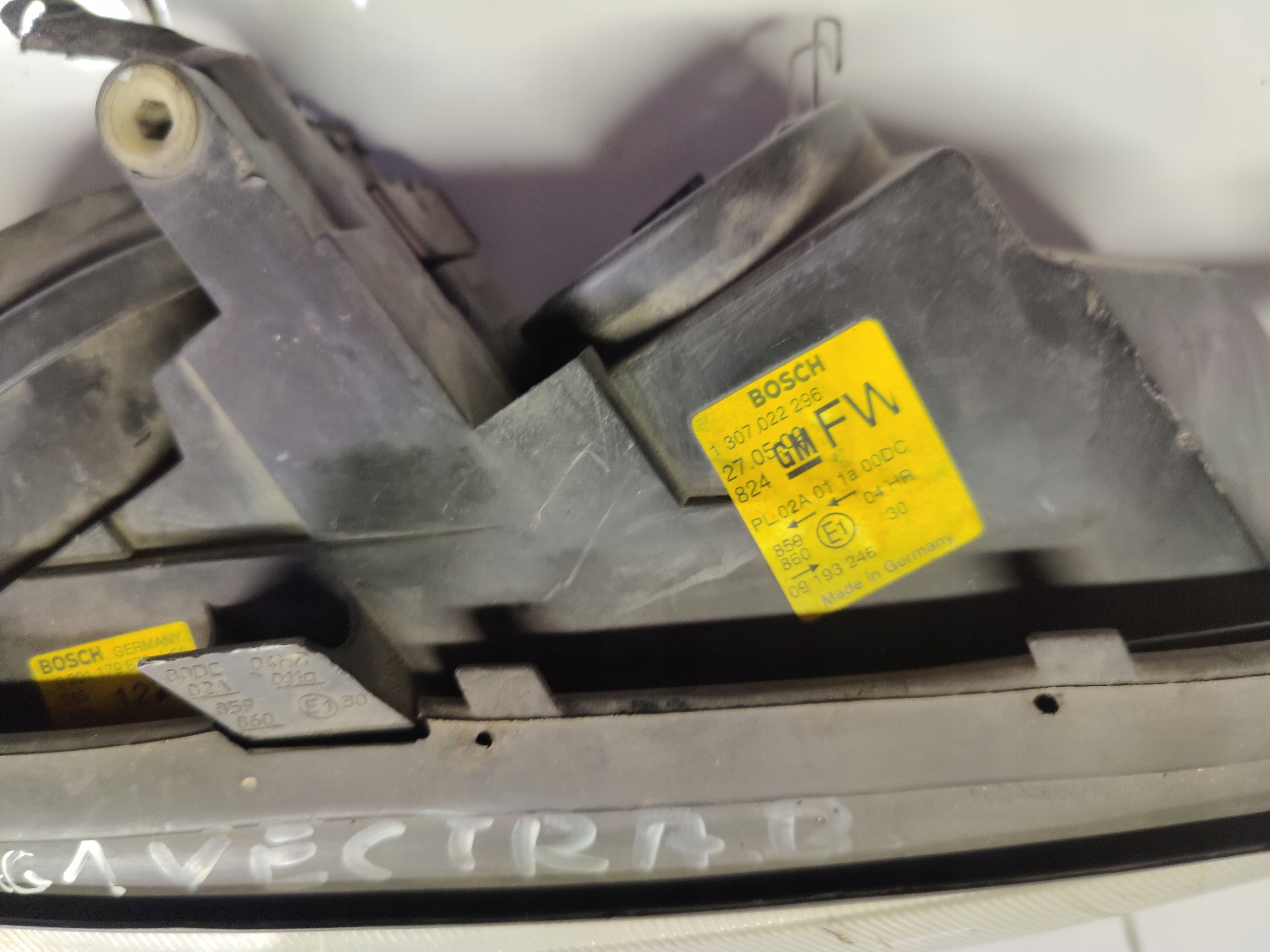 OPEL VECTRA B light right front XENON 1307022296