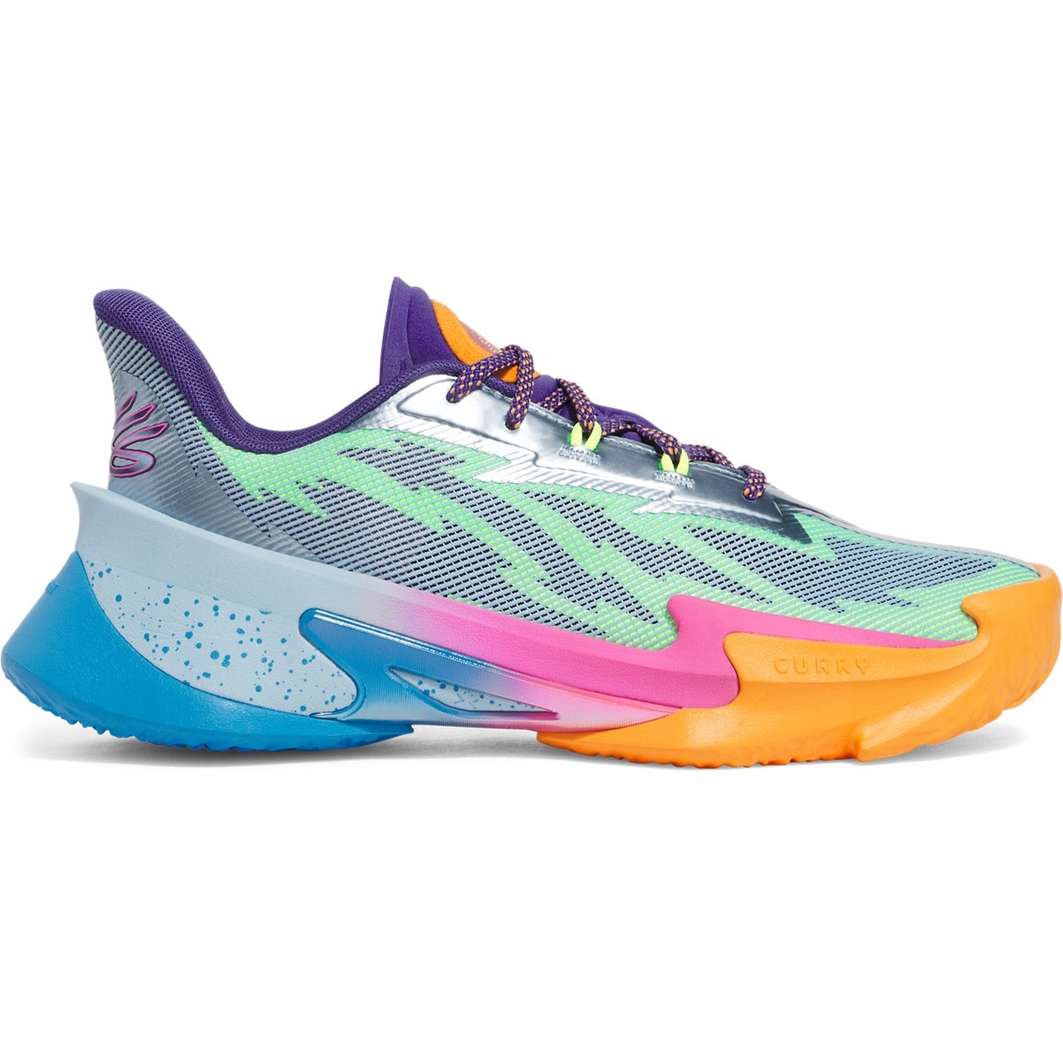 Buty do koszykówki uniseks Under Armour CURRY SERIES 7 Niebieski 41