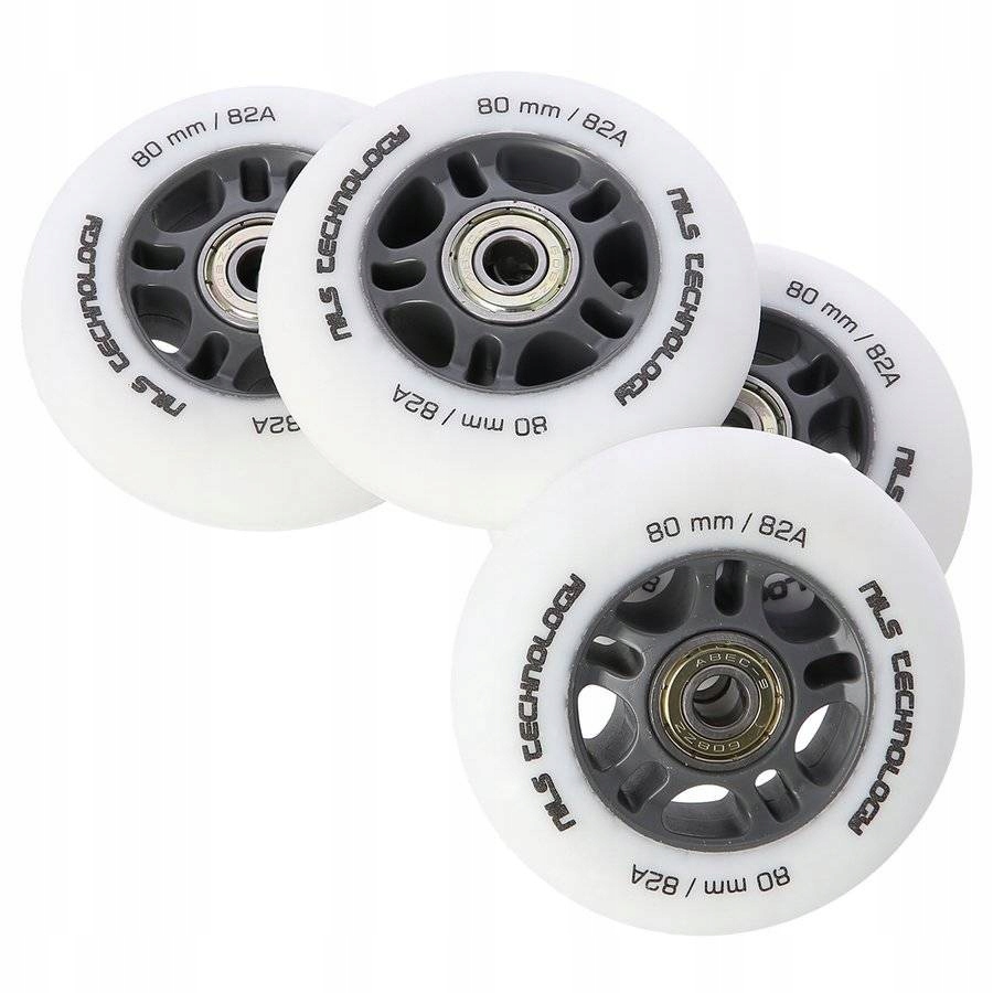 

Komplet 4x Kółka 80 mm Łożyska ABEC-9 Do Rolek