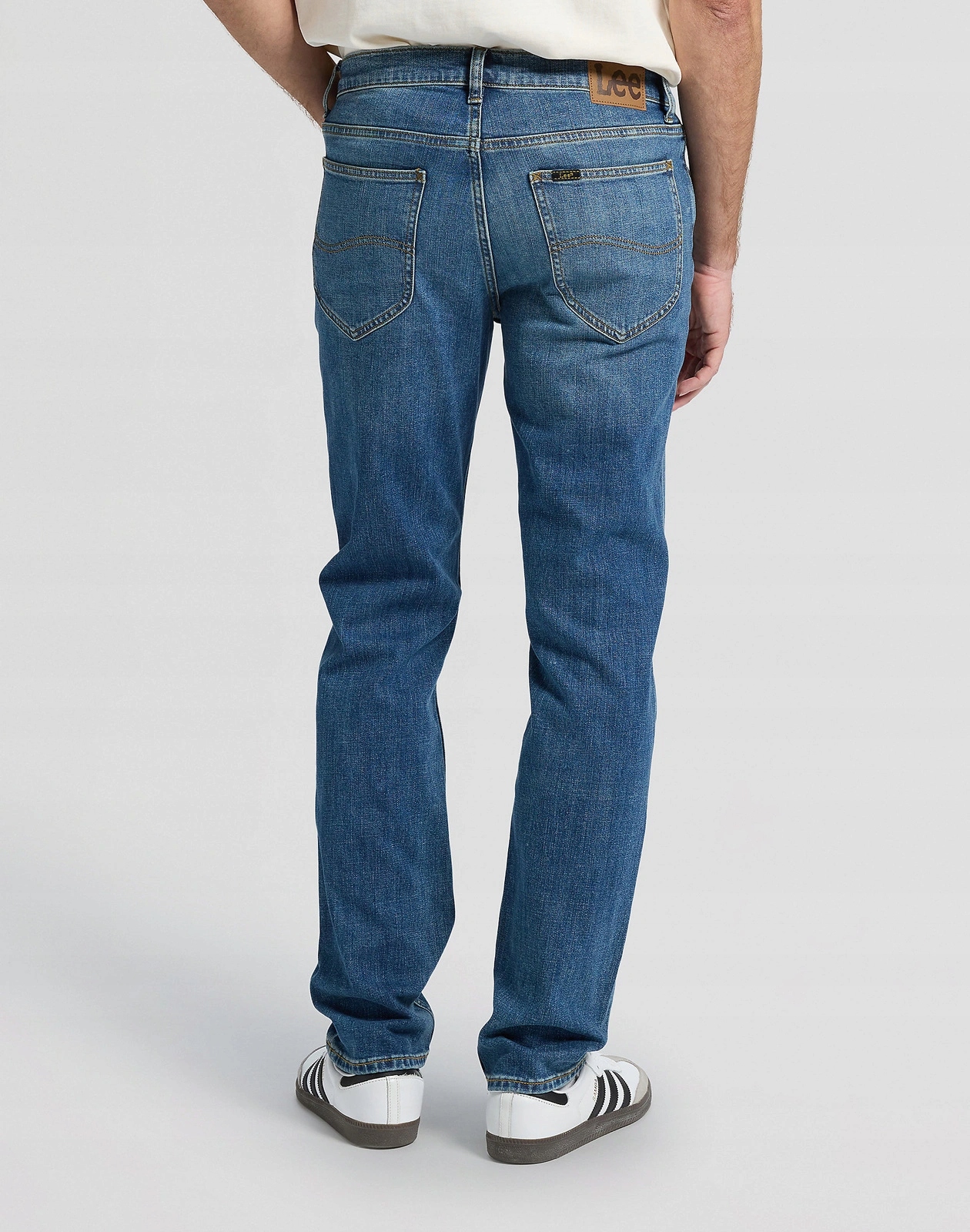 Pánské zúžené džíny Lee Rider Ocean Blue 112376409 34/30