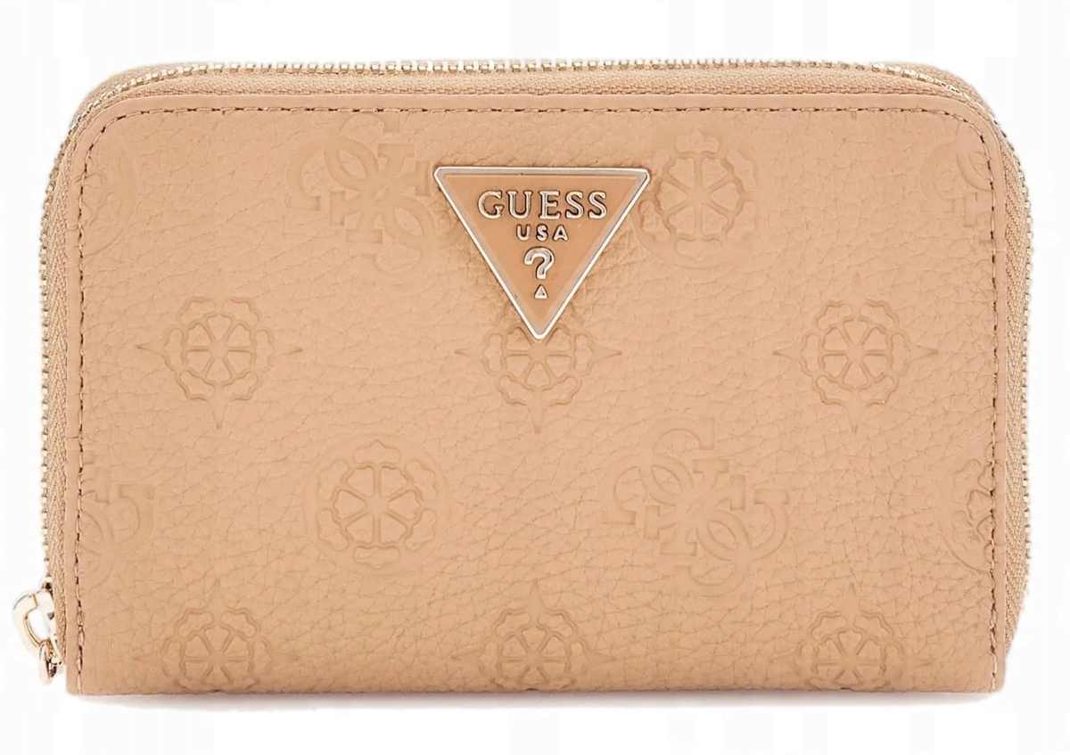 Dámská Peněženka Logovaná Béžová Elegantní Krabička Jako Dárek Guess