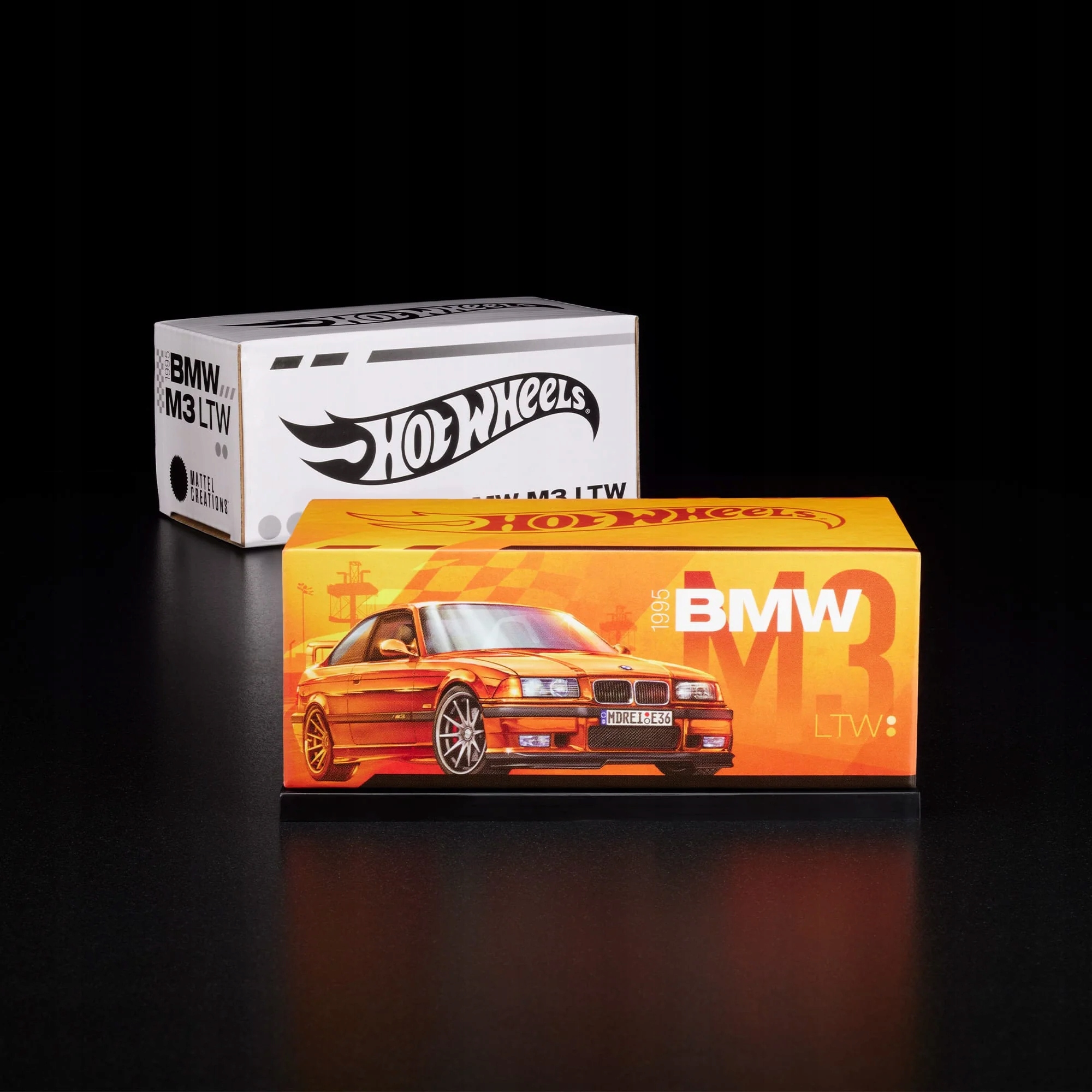 Hotwheels RLC M3 LTW オレンジ ミニカー HOT WHEELS RLC Exclusive 1995 BMW M3 LTW POMARAŃCZOWY LAKIER