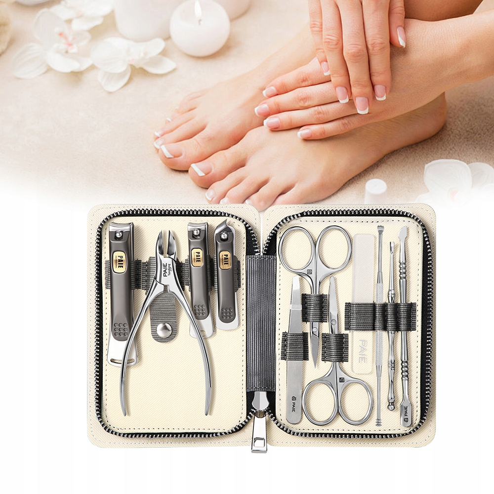 Profesionální Sada Pedikúry MANIKÚRA|11 Nástrojů Pro Péči O Nehty