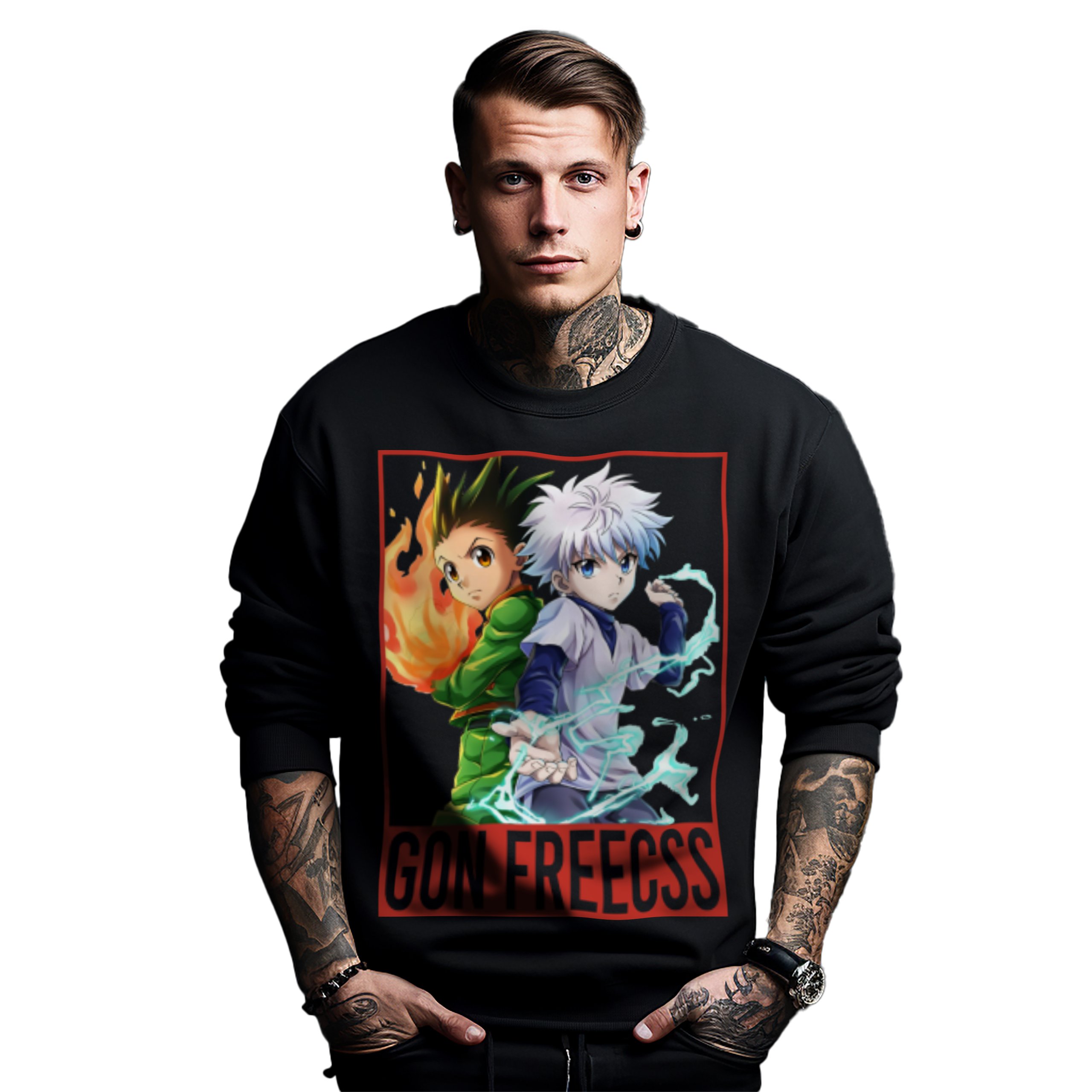 Mikina s potiskem Anime Hunter x Hunter Graphic