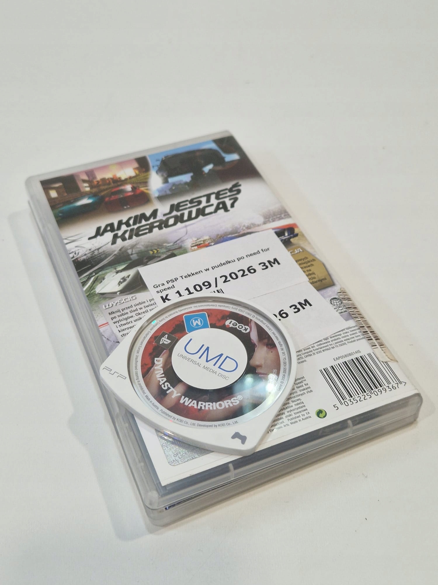 Gra PSP Dynasty Warriors (1109/26)