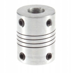 

Sprzęgło bezluzowe elastyczne 5x10 mm zaciskane