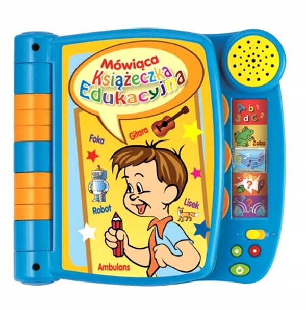 SMILY PLAY MÓWIĄCA KSIĄŻECZKA EDUKACYJNA 9019 Stan opakowania oryginalne