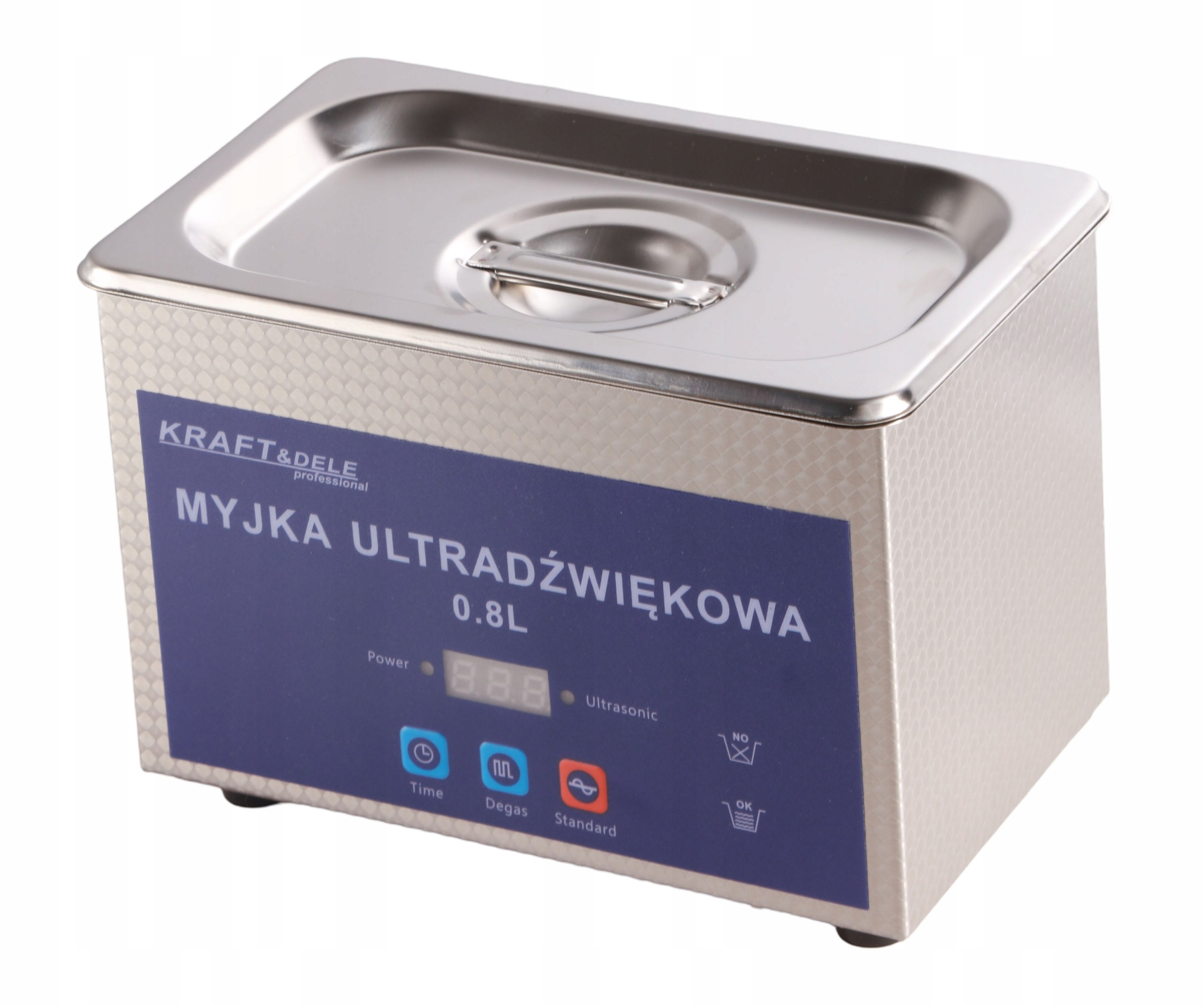 Ultrazvuková myčka 0,8 L 48KHZ 40W 230V KD504