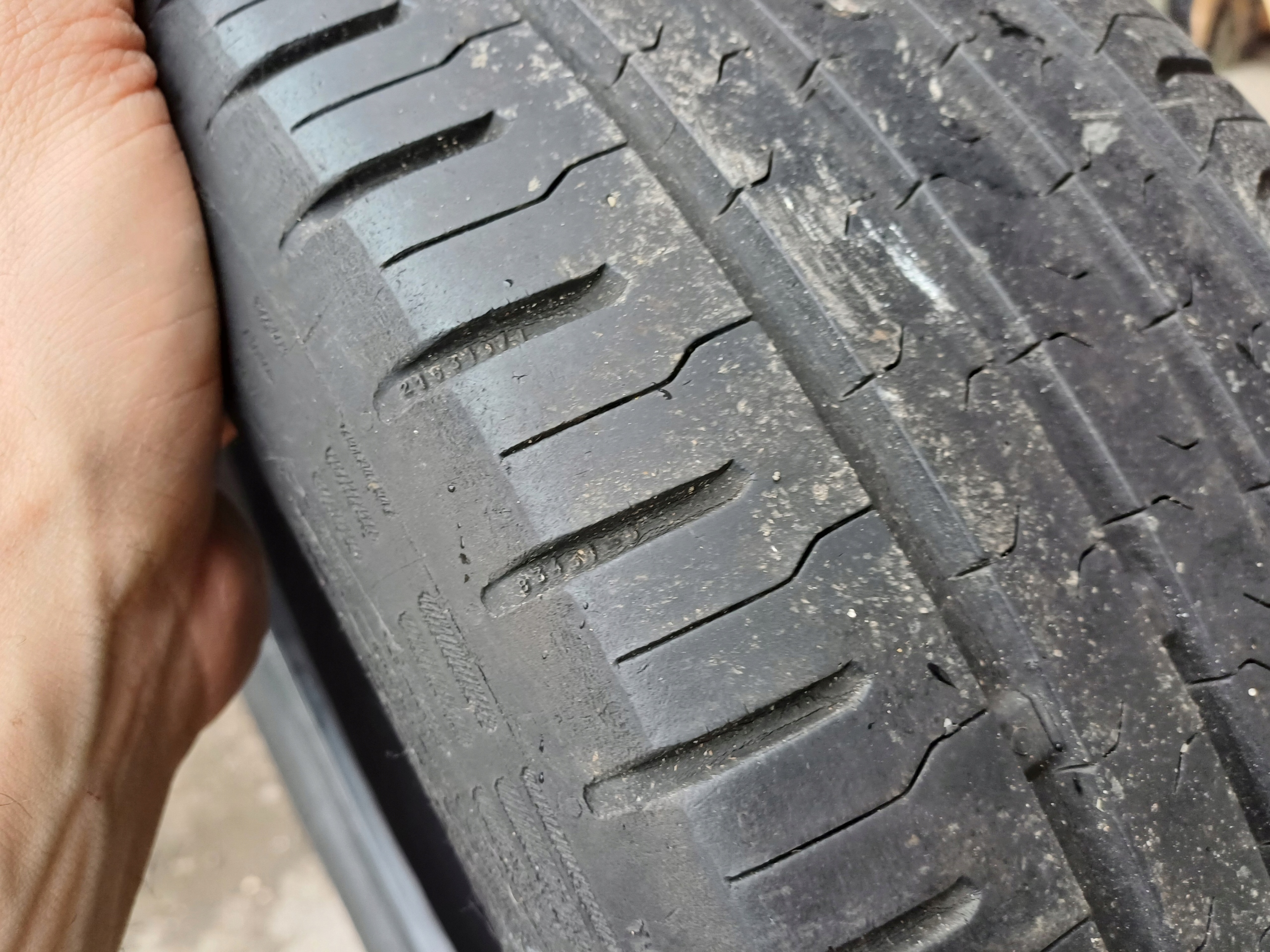 CONTINENTAL tyres summer 2 SZT 195/55r16 5mm 2014r para