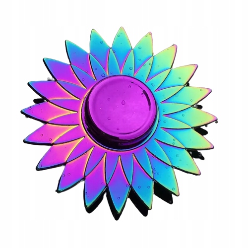 FIDGET SPINNER HAND SPINER METALOWY SŁONECZNIK ZABAWKA ANTYSTRESOWA