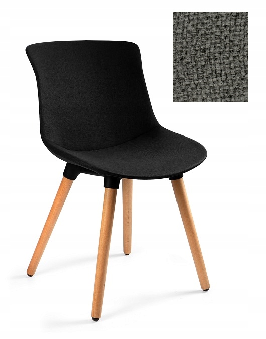 Unique Křeslo Easy Mr tmavě šedá tkanina