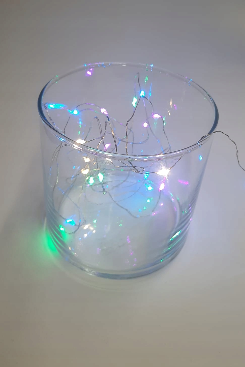 

Lampki 20 Led na druciku Multikolor