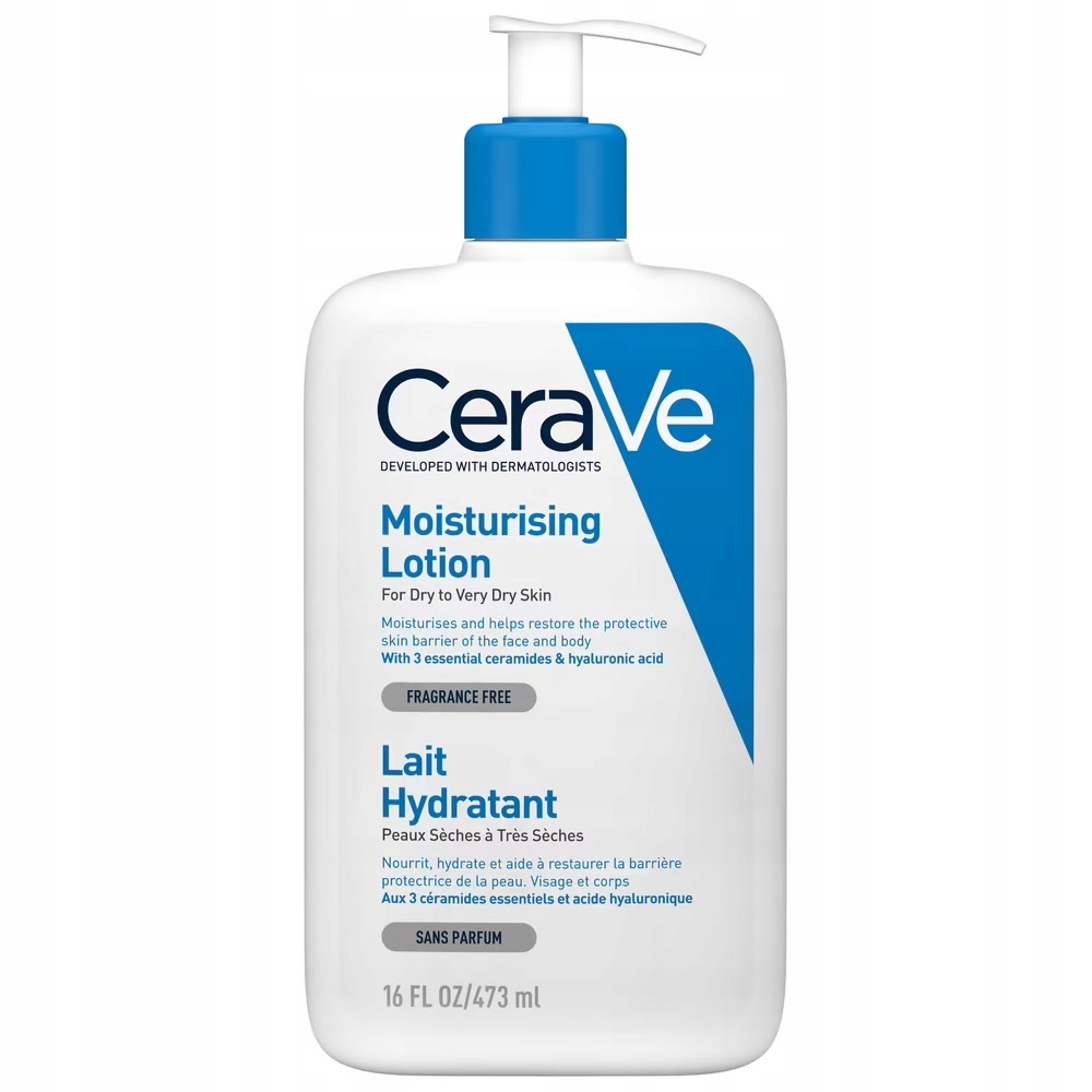CeraVe Moisturising Lotion nawilżająca emulsja do skóry suchej 473ml