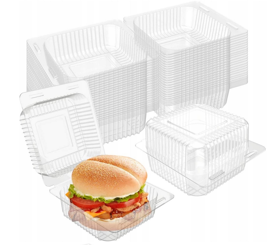 POJEMNIKI PLASTIKOWE NA CIASTO ZAMYKANE NA ŻYWNOŚĆ ALI25C 164/148/82 10SZT Rodzaj pojemniki