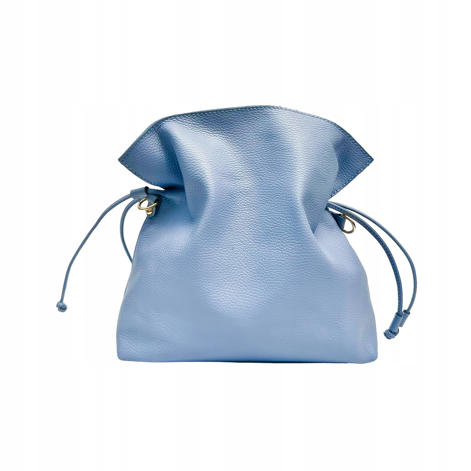 Dámská kabelka z přírodní kůže Brae-M Modrá