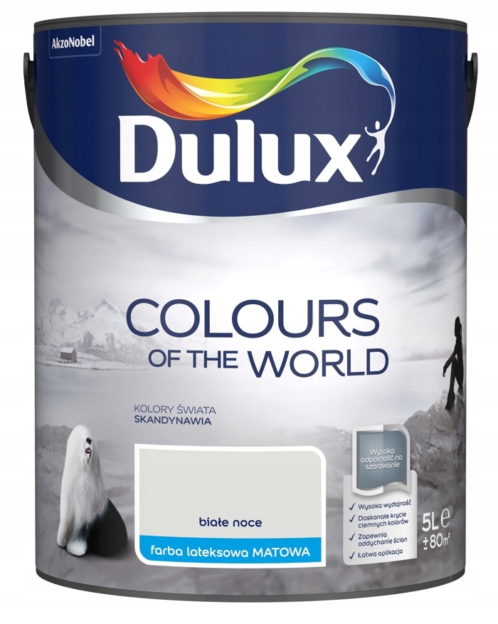 

Farba Dulux Świata- białe noce, 5l