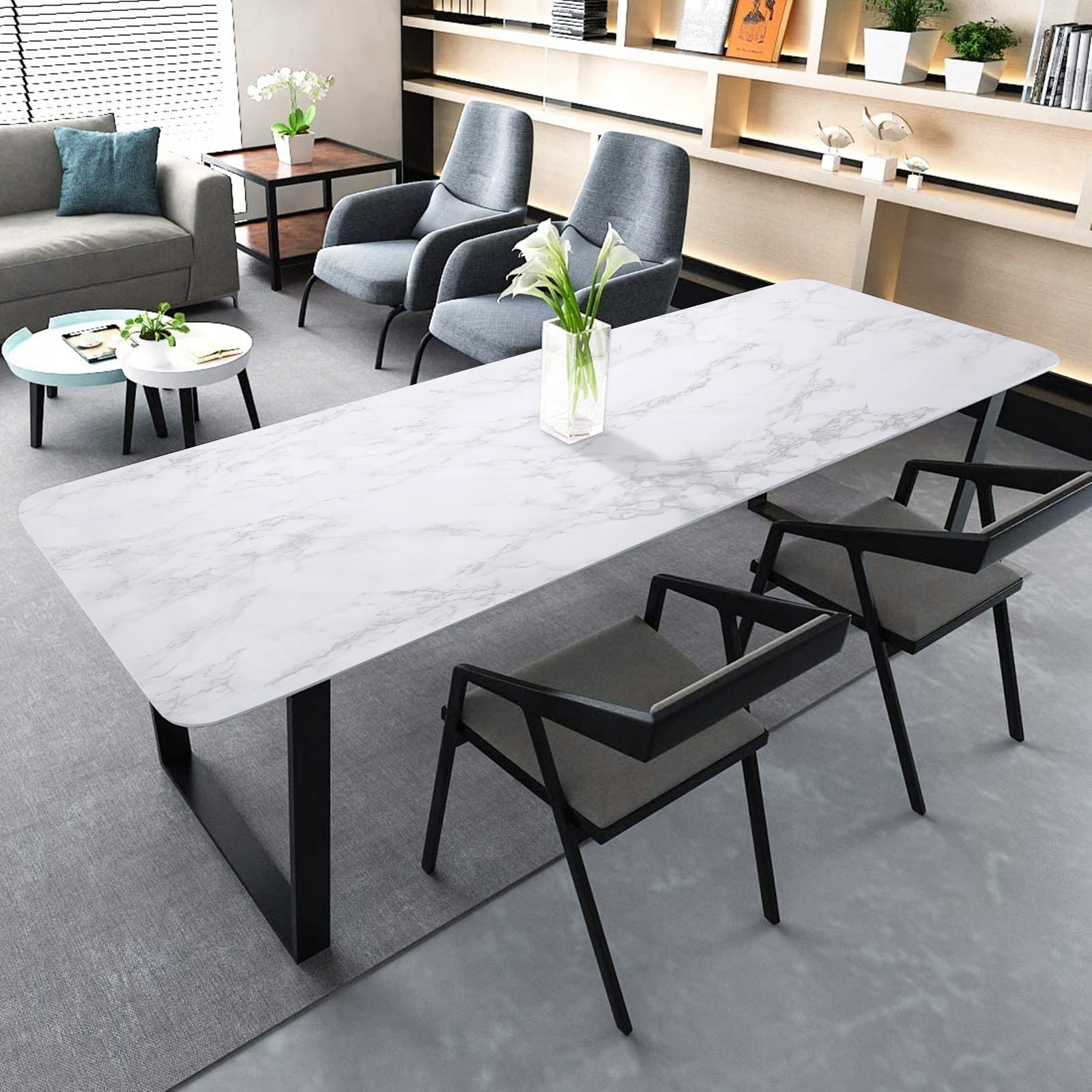 TAPETA SAMOPRZYLEPNA BIAŁY MARMUR BIAŁY OLEJOSZCZELNY WODOODPORNY 60CMX5M Stan opakowania oryginalne