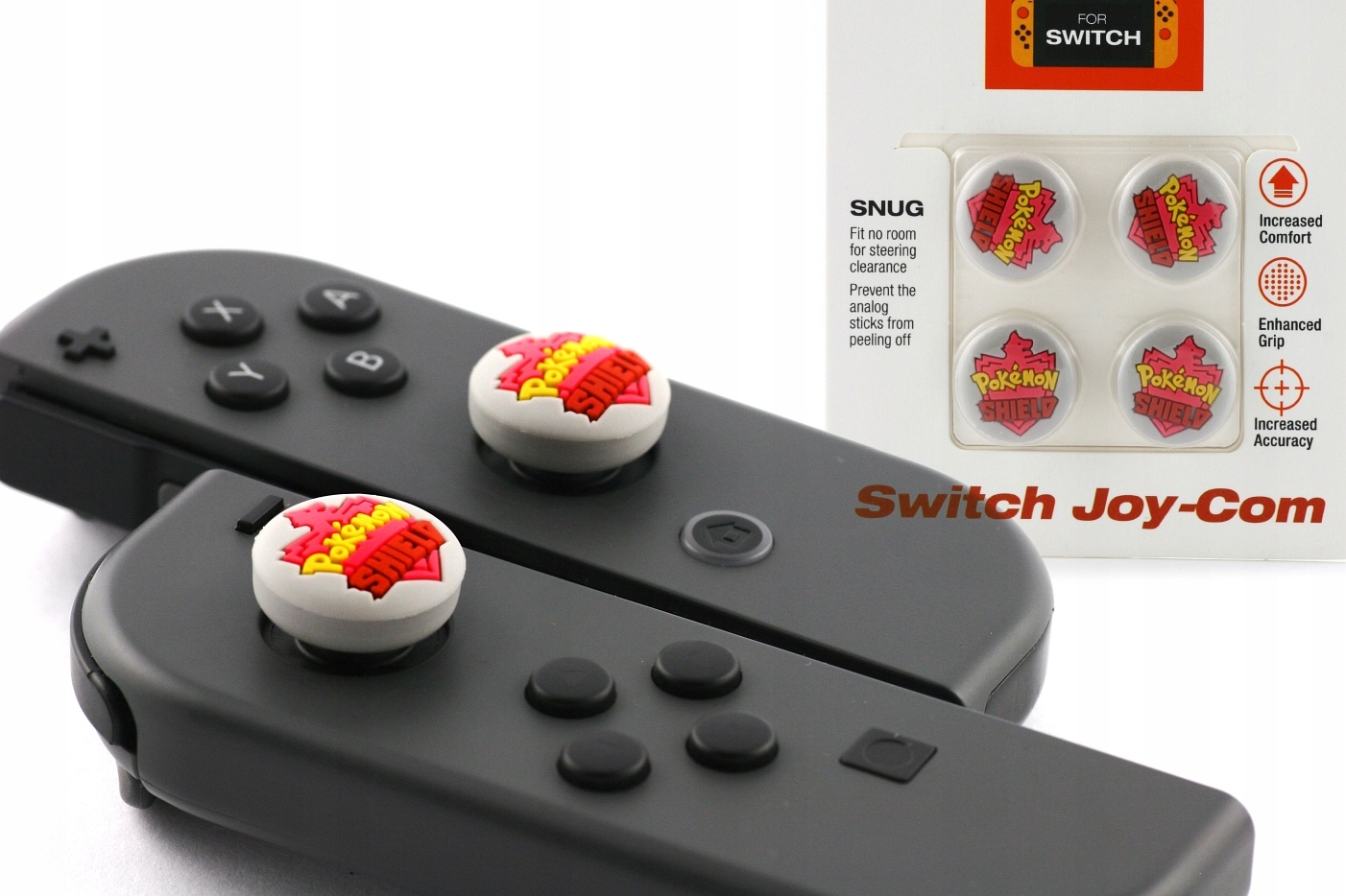 4x GUMKI NAKŁADKI SILIKONOWE SWITCH Pokemon Shield