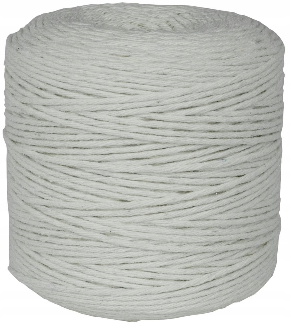 Sznurek Bawełniany do Makramy Naturalny 2mm x 300m
