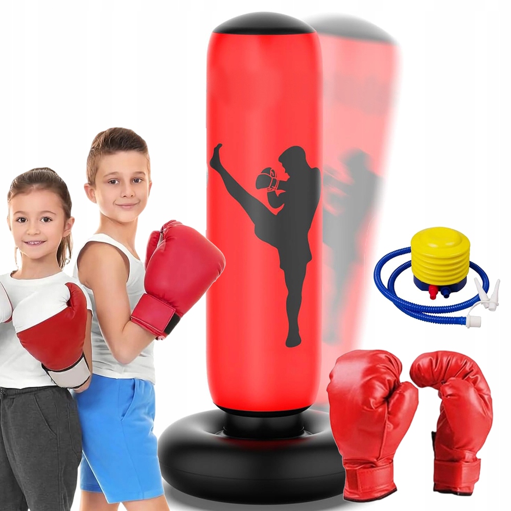 Boxovací Sada Boxovací Pytel Pro Děti I Dospělé Pumpička Rukavice