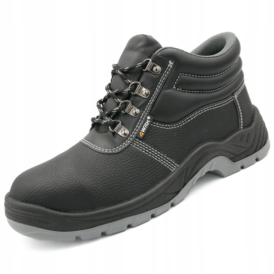 BUTY ROBOCZE MĘSKIE TRZEWIKI SKÓRZANE Z NOSKIEM DO PRACY BHP R. 42 EAN (GTIN) 5905616234557