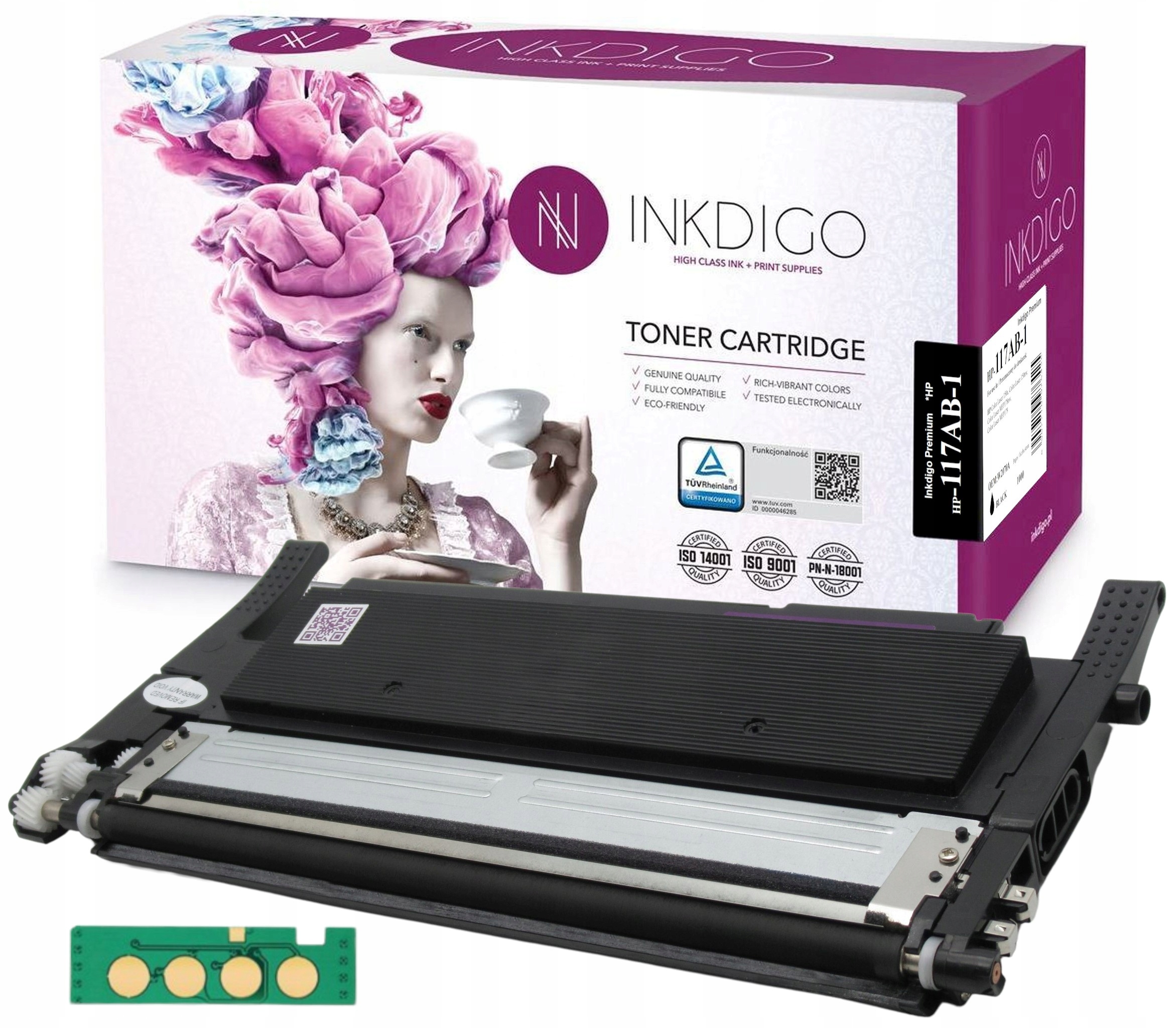 

Toner do Hp 117A W2070A Color 150nw MFP178nw Chip
