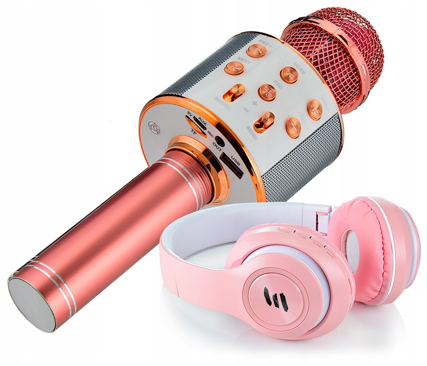 

Mikrofon Karaoke Zmieniający Głos Z Głośnikiem Bt