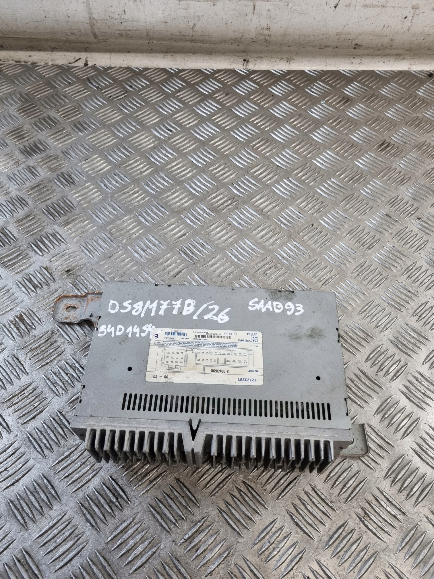 amplifier 12773381 SAAB 93 LIFT