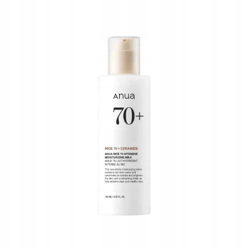 Anua Rice 70 Intensive Moisturizing Milk 150 ml – hydratační mléko