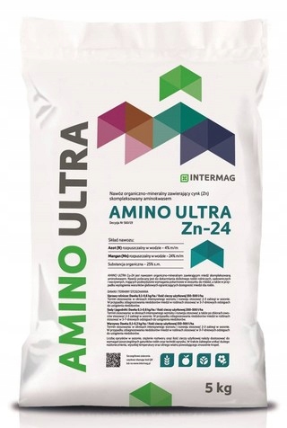 

Amino Ultra Zn24 5kg Nawóz organiczno-mineralny
