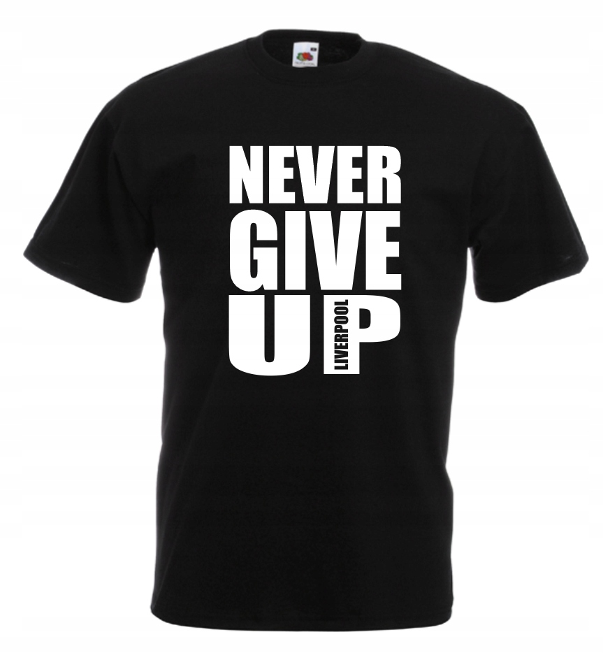 

Koszulka męska Never Give Up Liverpool r M