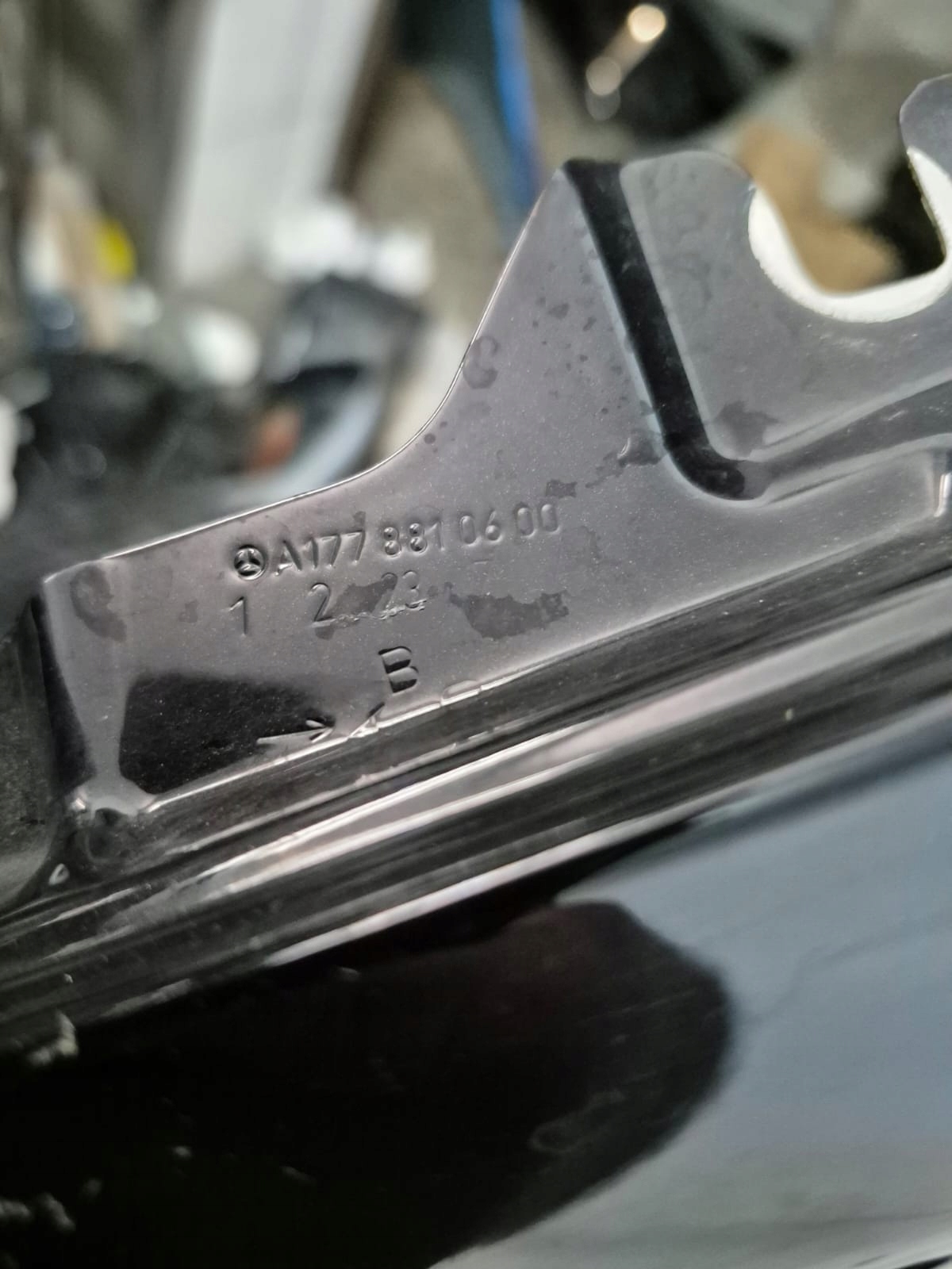 MERCEDES A-class IV 4 W177 18-> fender front front right