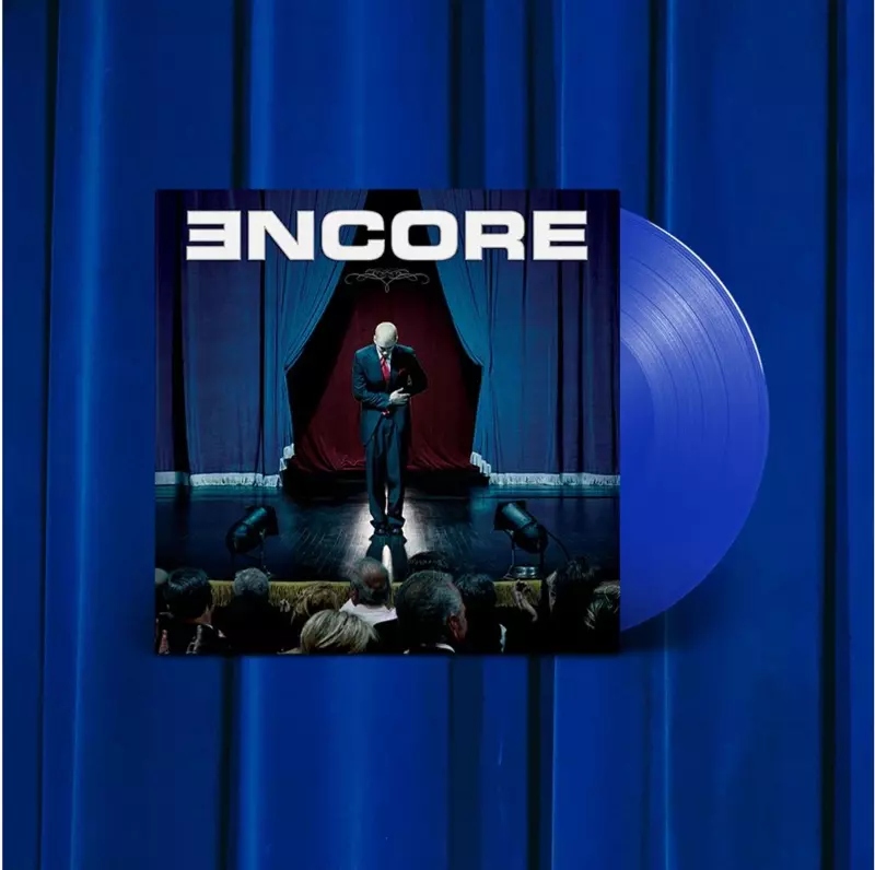 2LP Eminem: Encore 20th Anniversary Royal Blue Vinyl Limited Edition Jay CL